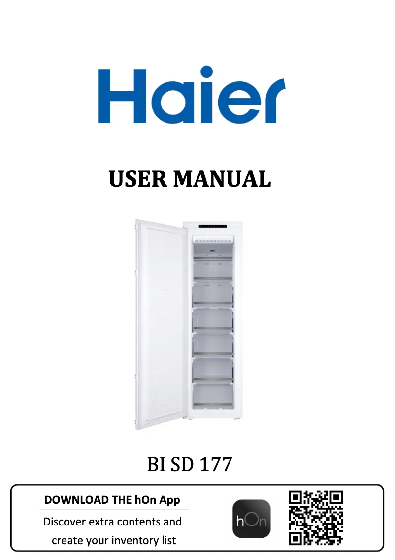 Página 1 del manual Manual de instrucciones Haier HAUN518EW
