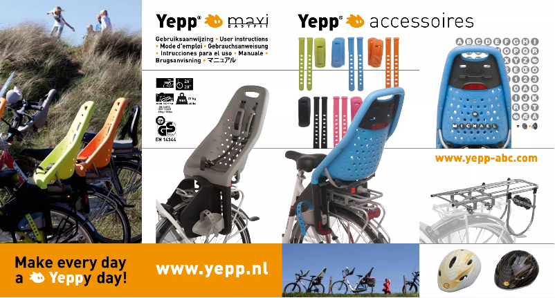 Página 1 del manual Manual de usuario Yepp Maxi Easyfit