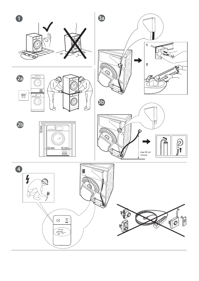 Página 1 del manual Instrucciones de seguridad Indesit I2 D81W UK