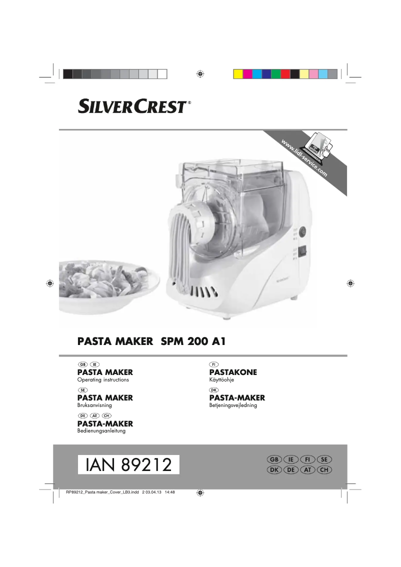 Página 1 del manual Manual de usuario SilverCrest SPM 200 A1