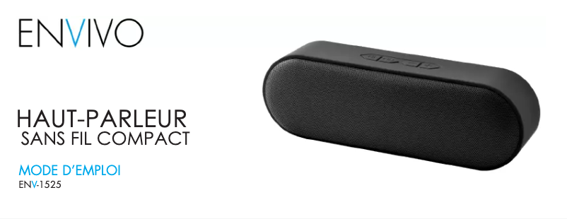 Imagen de la primera página del manual del dispositivo ENV-1525