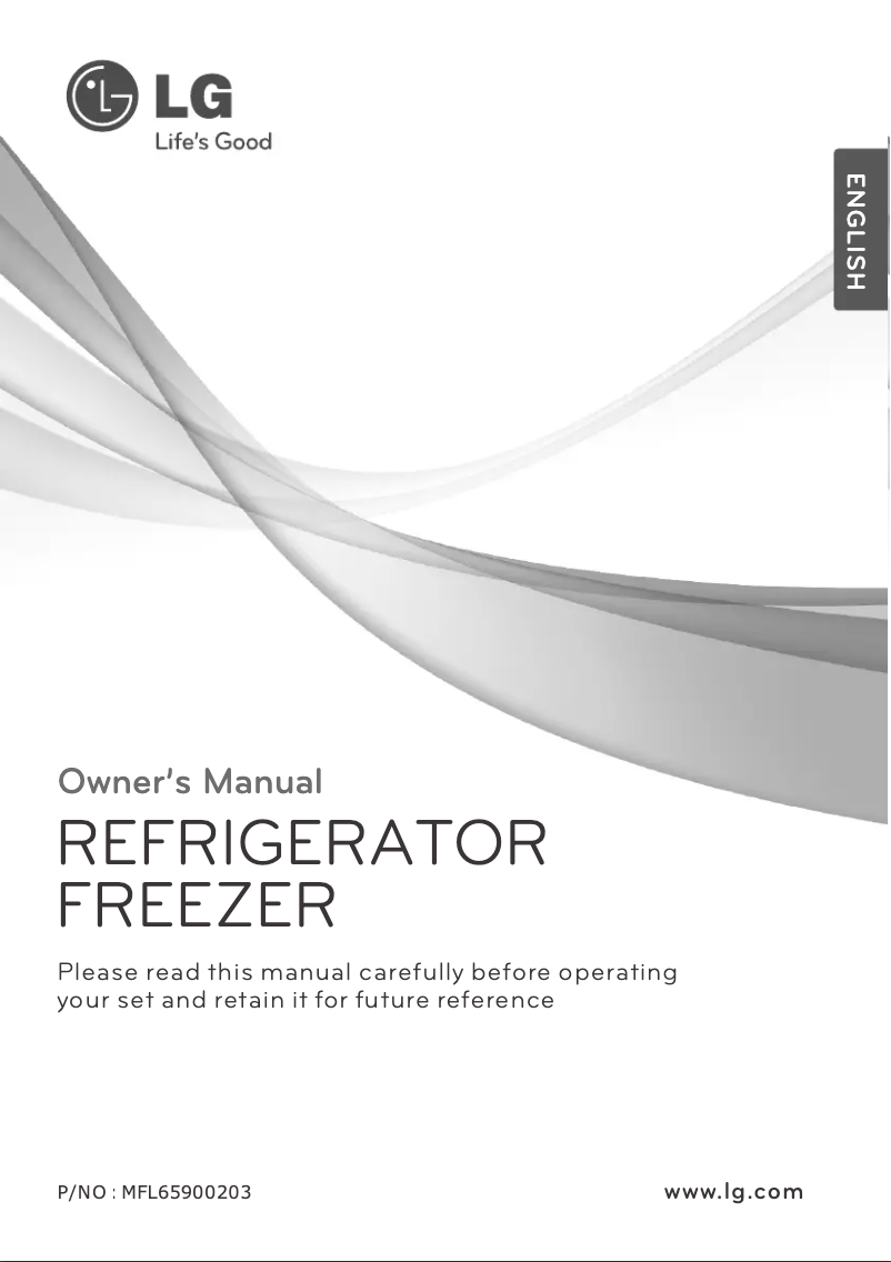 Page 1 de la notice Manuel utilisateur LG GN-V188SL