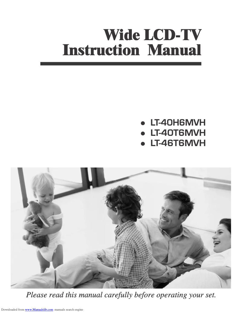Page 1 de la notice Manuel utilisateur DiBOSS LT-40H6MVH