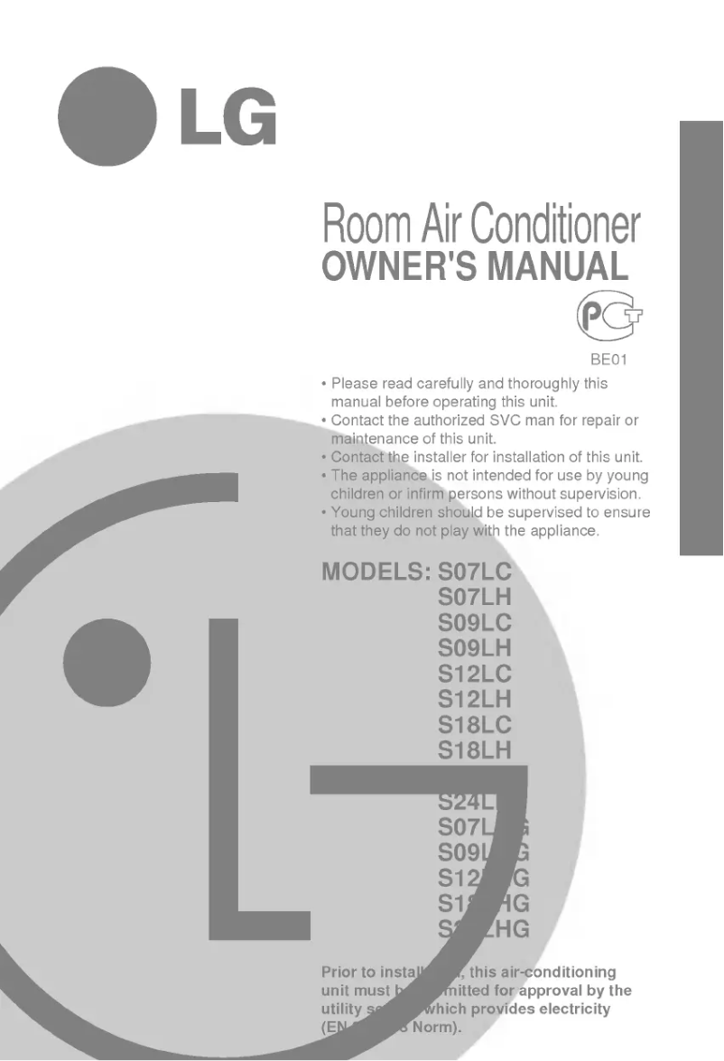 Page 1 of the manual User Manual LG S07LHG