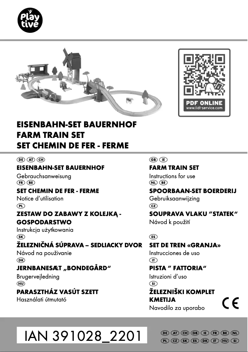 Page 1 of the manual User Manual Playtive IAN 391028