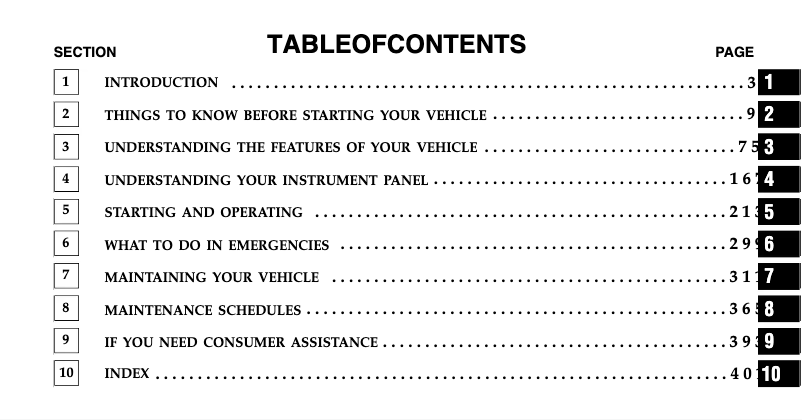 Page 1 de la notice Mode d'emploi Jeep Liberty (2006)