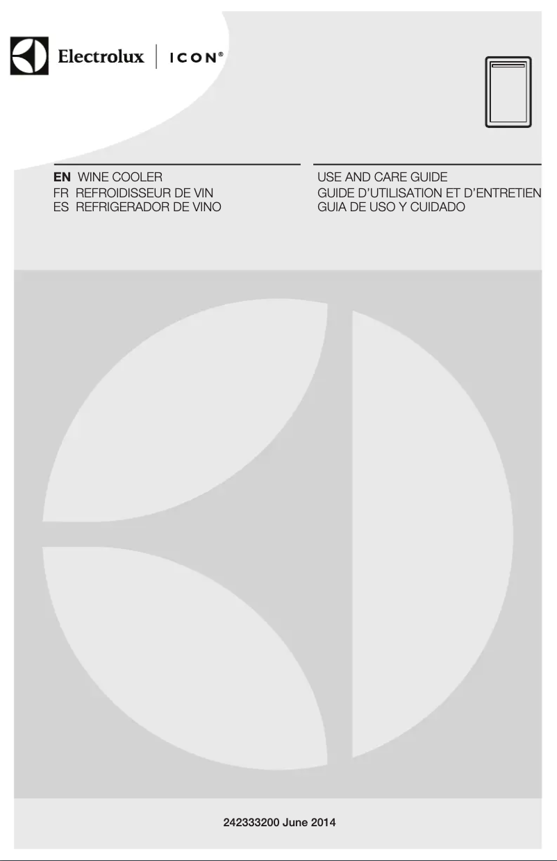 Página 1 del manual Manual de usuario Electrolux E24WC50QS