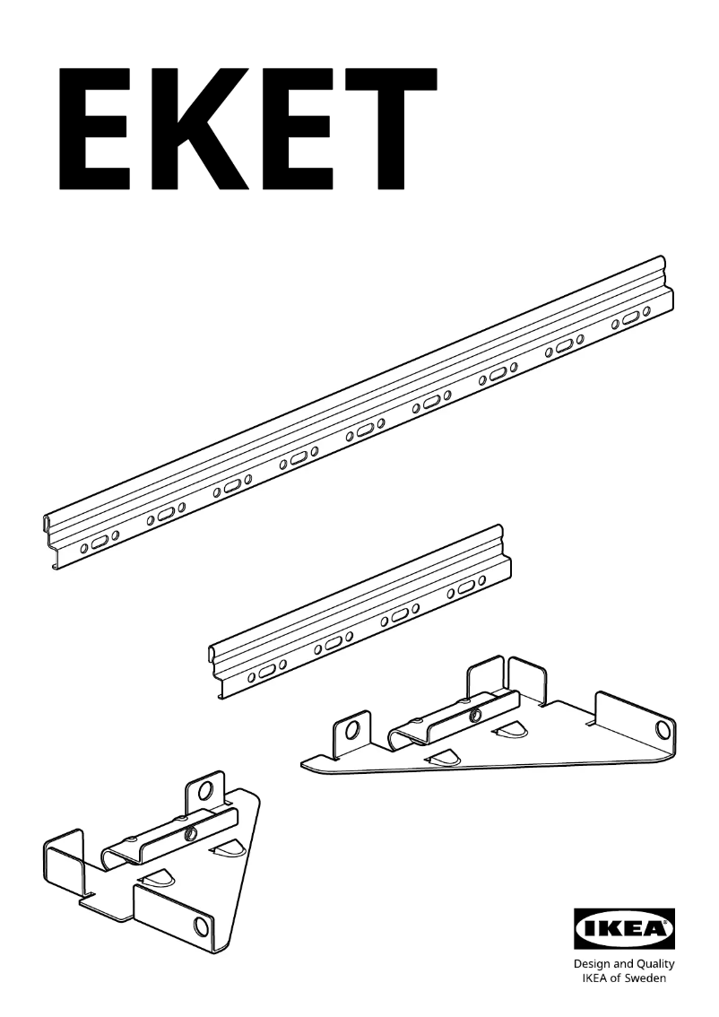 Page 1 de la notice Manuel utilisateur Ikea EKET 603.400.49