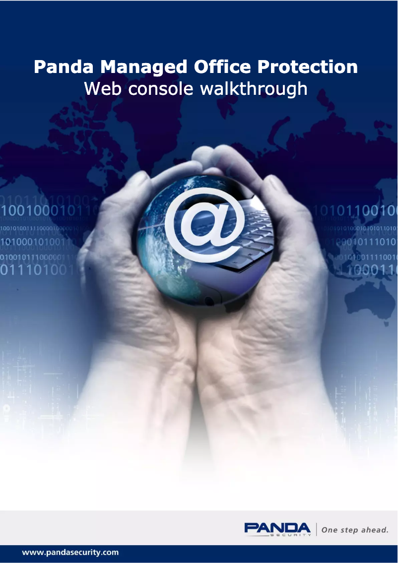 Page 1 de la notice Manuel utilisateur Panda Cloud Office Protection