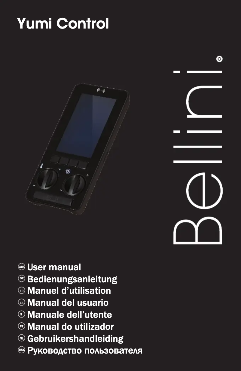 Page 1 de la notice Manuel utilisateur Bellini Yumi Control BTMKM810XCON