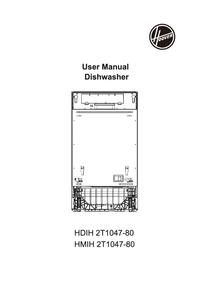 Page 1 de la notice Mode d'emploi Hoover HMIH 2T1047-80