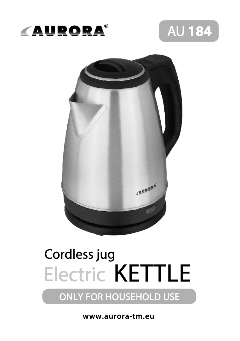 Page 1 de la notice Manuel utilisateur Aurora AU184