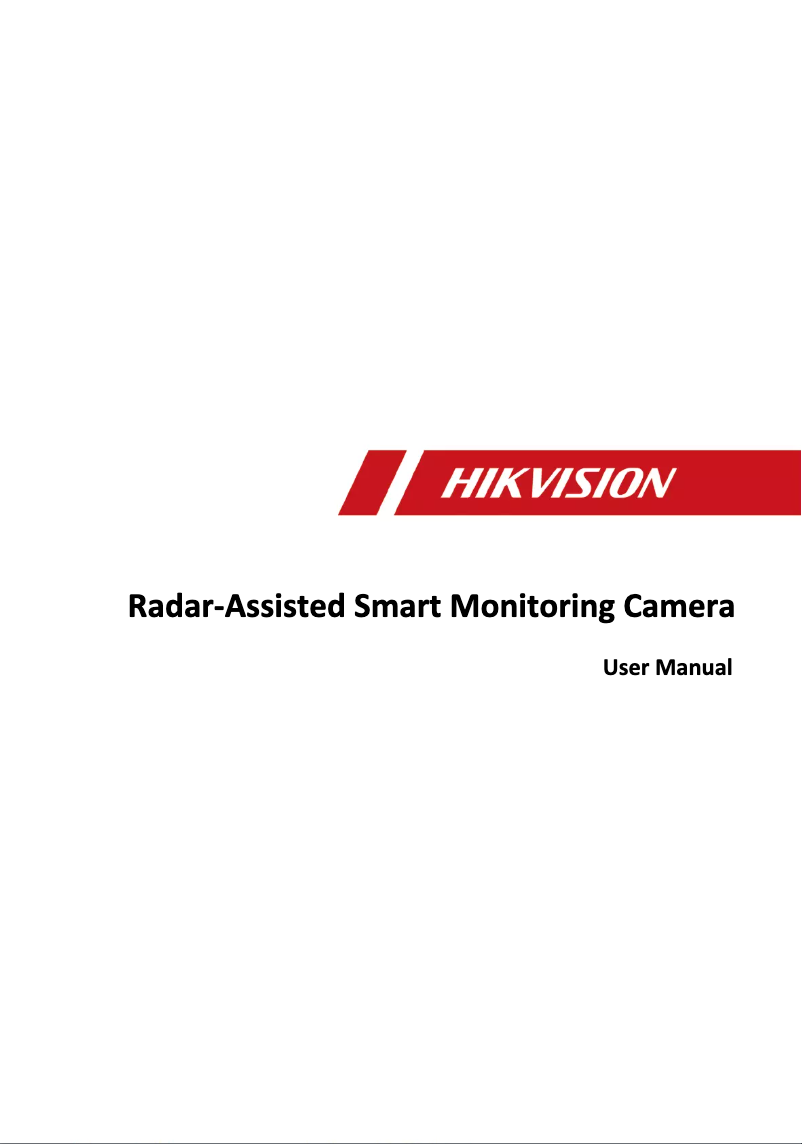 Page 1 de la notice Manuel utilisateur Hikvision iDS-TCM403-EIR