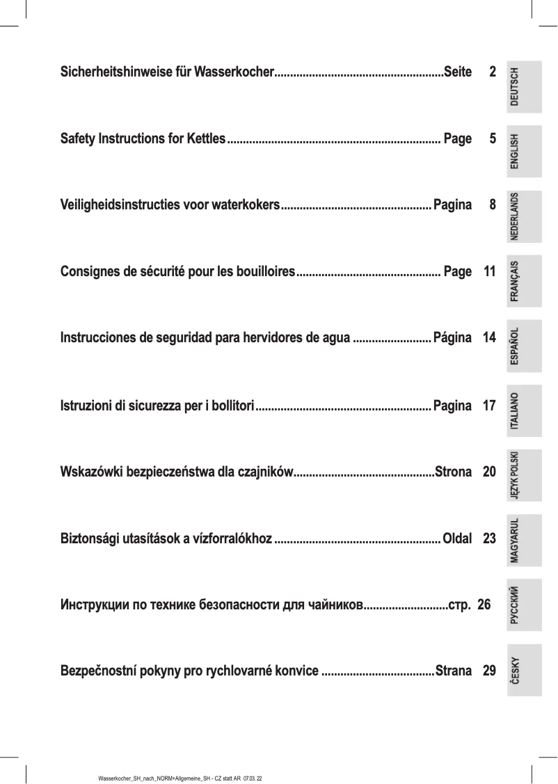 Page 1 de la notice Instructions / montage Bomann WKS 6032 G CB