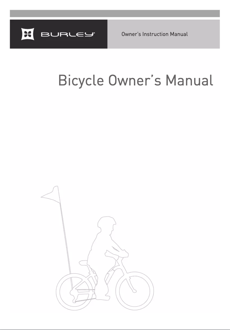 Página 1 del manual Manual de usuario Burley Bicycle