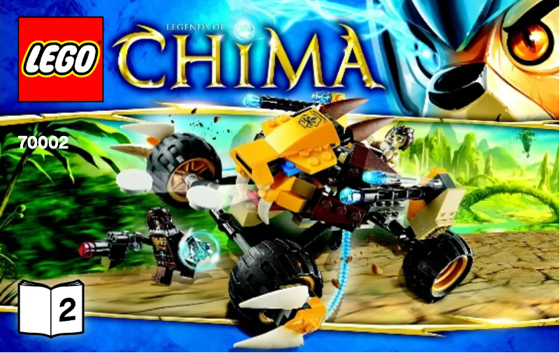 Page 1 de la notice Manuel utilisateur Lego Lennox's Lion Attack