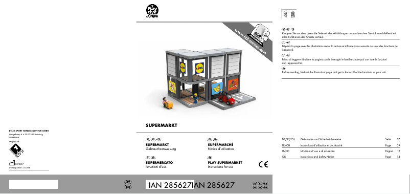 Página 1 del manual Manual de usuario Playtive IAN 285627