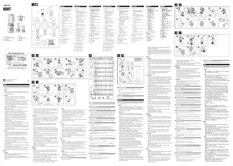 Page 1 de la notice Manuel utilisateur Philips Series 5000 HR2226