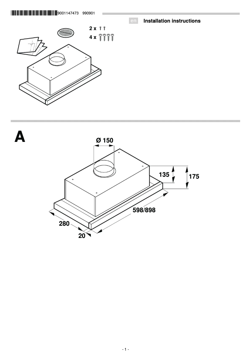 Page 1 de la notice Manuel utilisateur Siemens LI63TCA10M