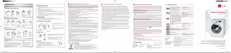 Página 1 del manual Manual de usuario LG F1403YD26