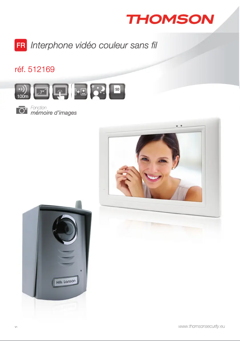 Page 1 de la notice Manuel utilisateur Thomson 512169