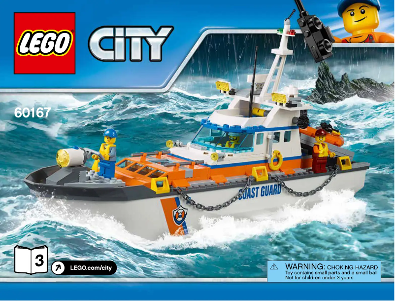Page 1 de la notice Manuel utilisateur Lego City 60167