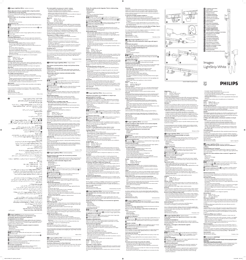 Página 1 del manual Manual de usuario Philips IMAGEO LightStrip 6911387PH