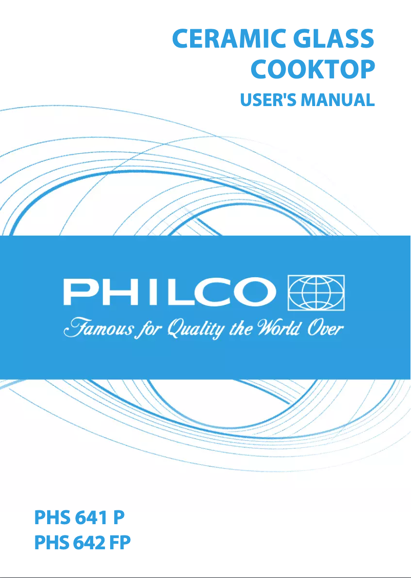 Page 1 de la notice Manuel utilisateur Philco PHS 641 P