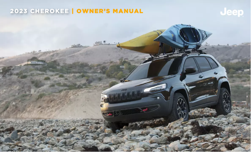 Page 1 de la notice Manuel utilisateur Jeep Cherokee (2023)
