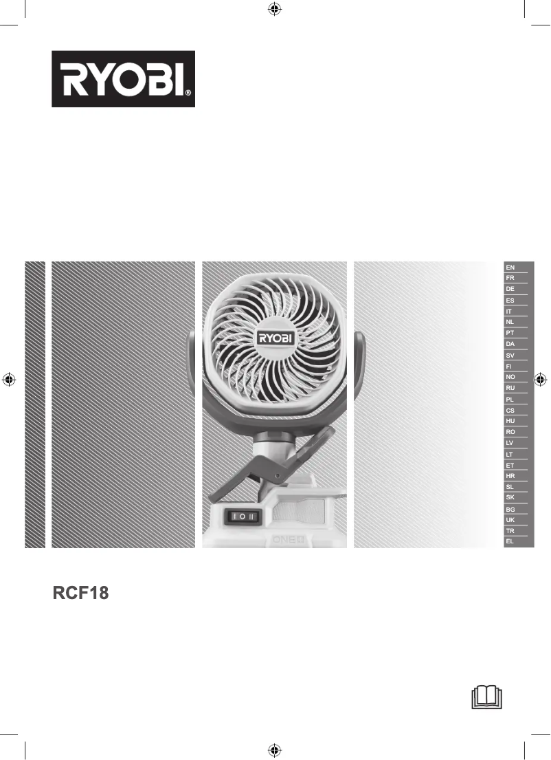 Página 1 del manual Manual de usuario RYOBI One+ RCF18