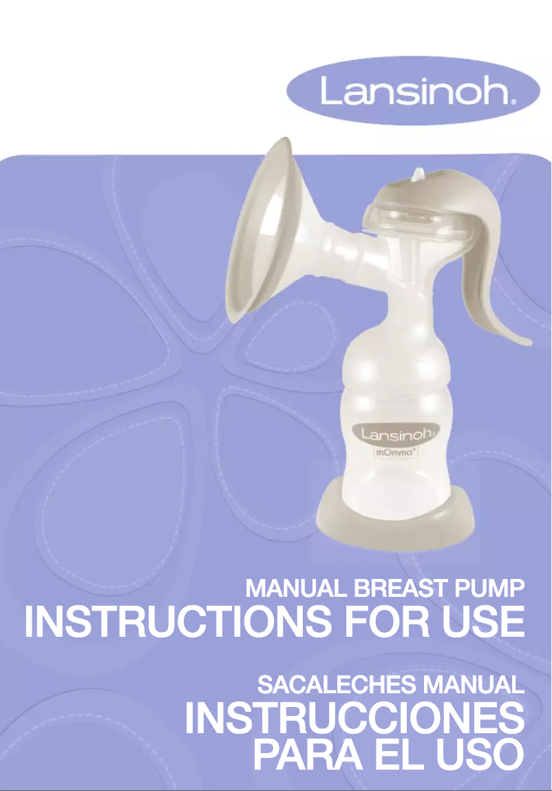 Page 1 de la notice Manuel utilisateur Lansinoh Manual