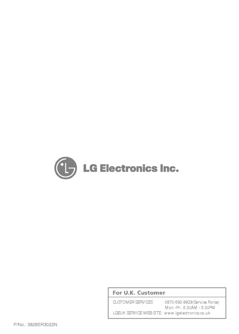 Page 1 de la notice Manuel utilisateur LG WD-10235FB