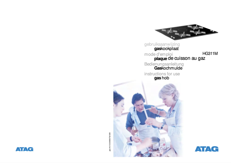 Página 1 del manual Manual de usuario Atag HG311MF30IL