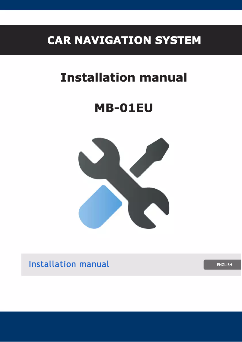 Page 1 de la notice Manuel utilisateur Xomax MB-01EU