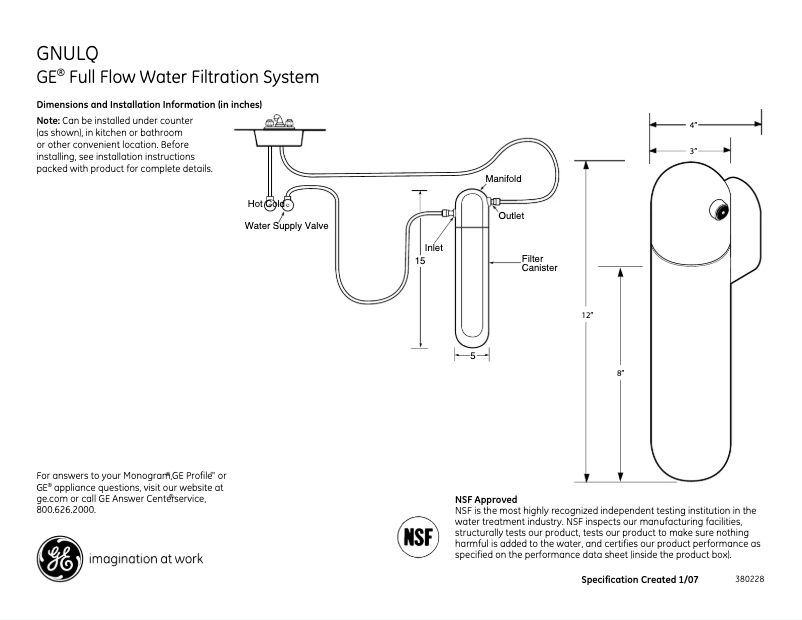 Image de la première page du manuel de l'appareil GNULQ