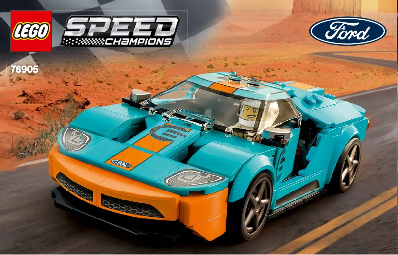 Página 1 del manual Manual de usuario Lego Speed Champions 76905