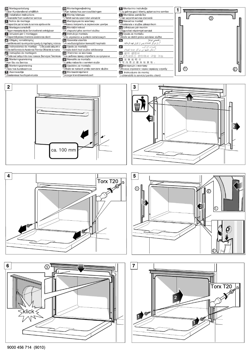 Page 1 de la notice Manuel utilisateur Neff Z7860X2