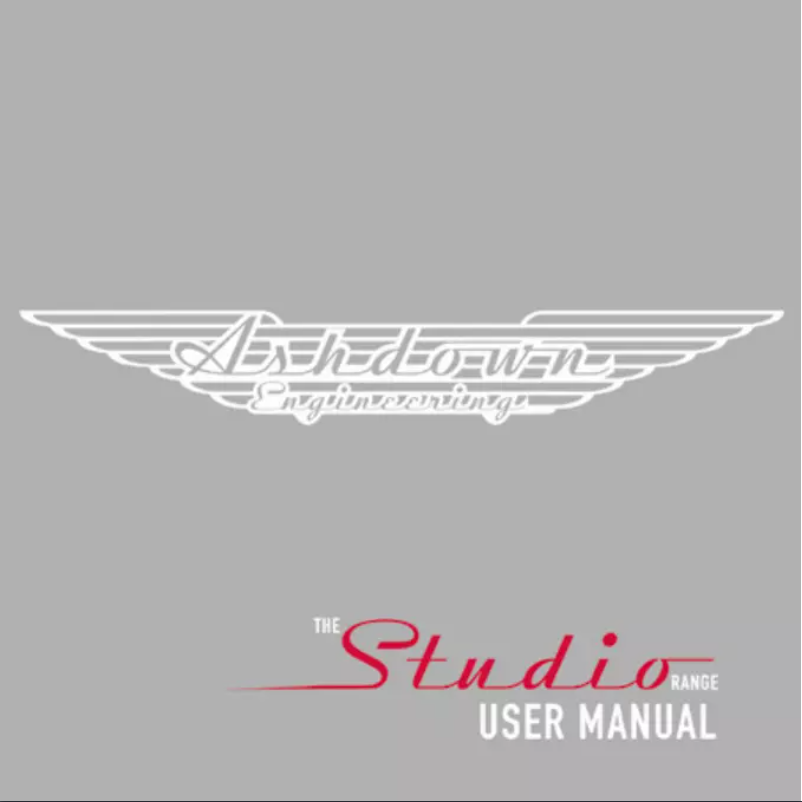 Página 1 del manual Manual de usuario Ashdown Engineering Studio 12
