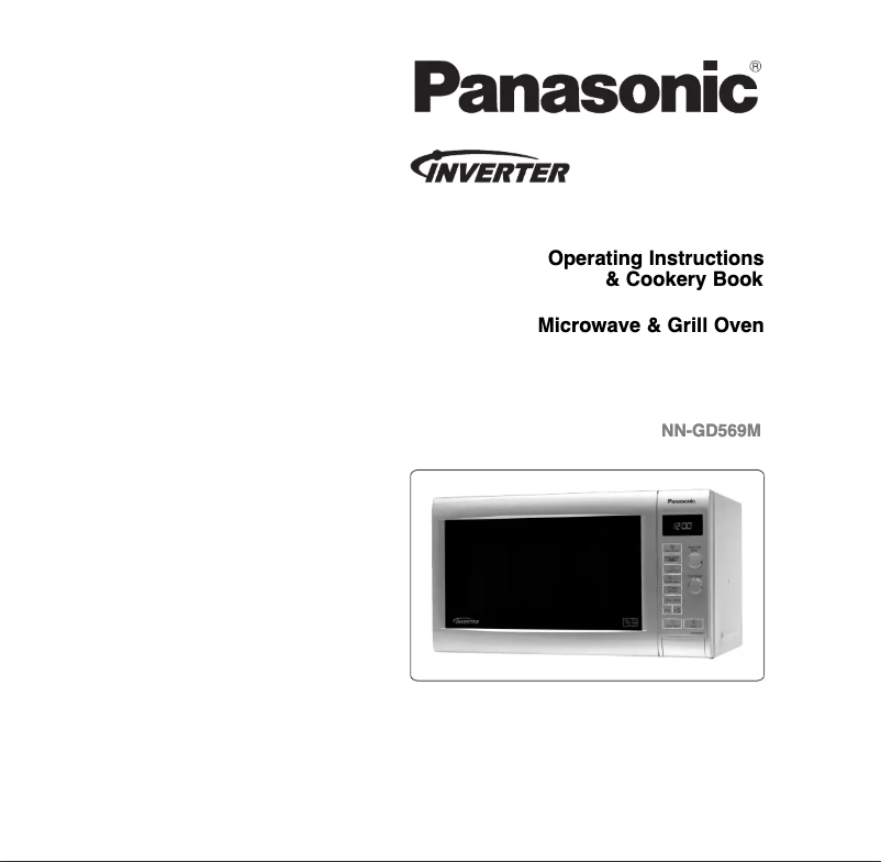 Página 1 del manual Manual de usuario Panasonic NN-GD569