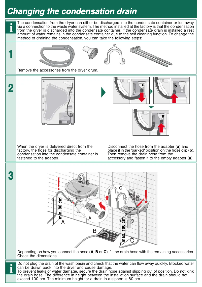 Página 1 del manual Guía de instalación Siemens WT46Y709EE