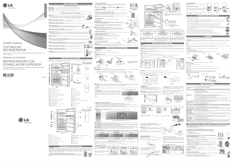 Page 1 de la notice Manuel utilisateur LG MB452ULH-G