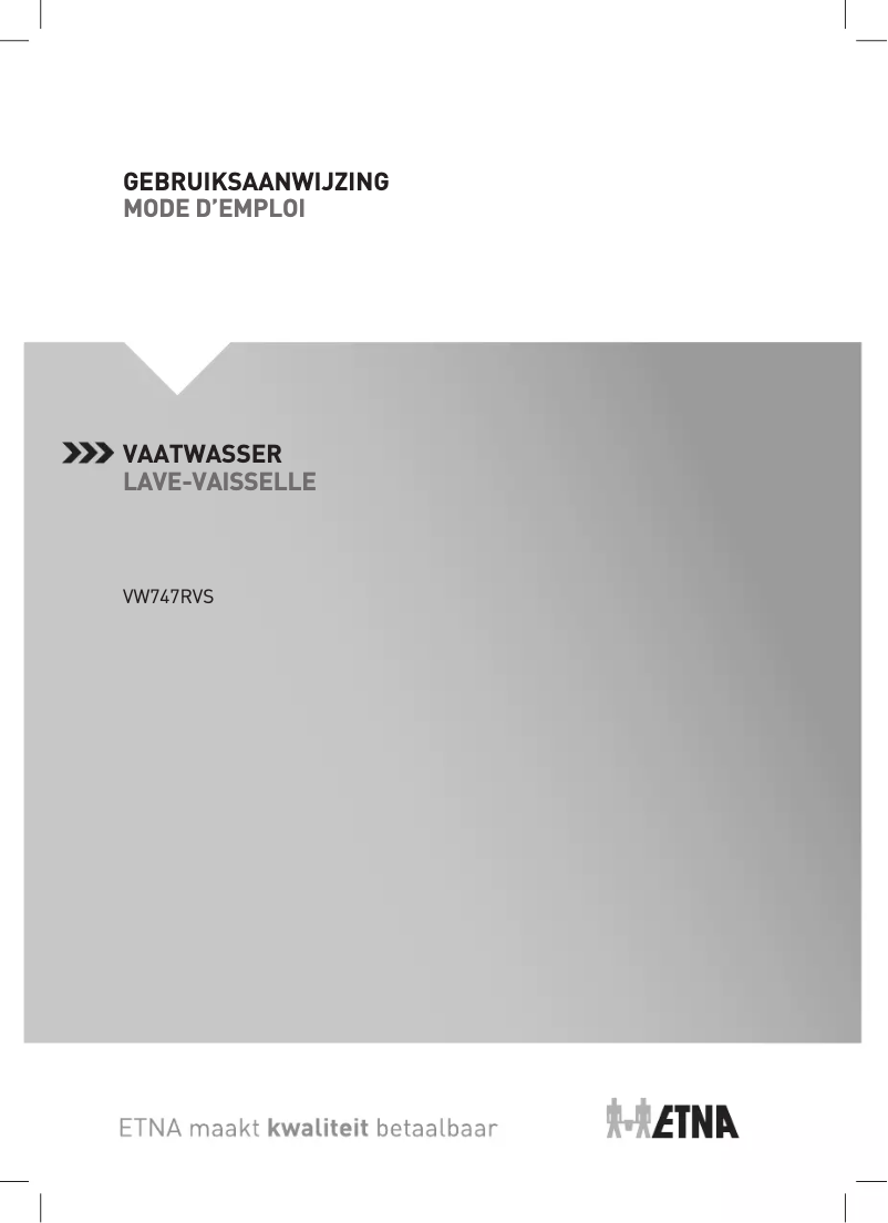 Page 1 de la notice Manuel utilisateur Etna VW747RVS