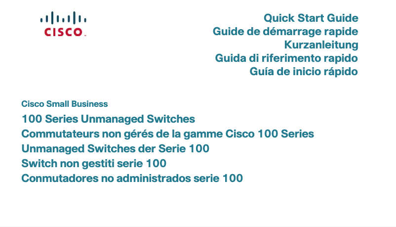 Page 1 de la notice Manuel utilisateur Cisco SF100D-16