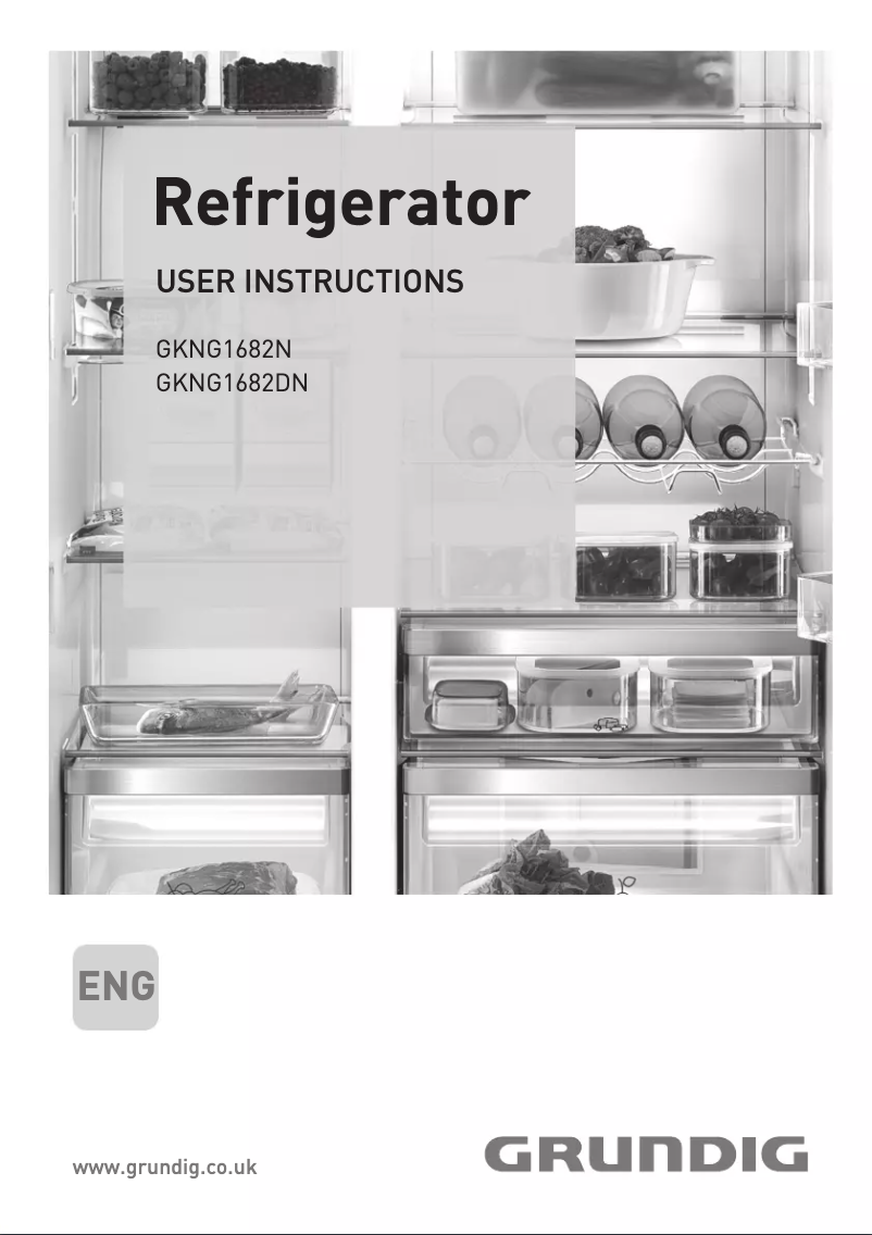 Página 1 del manual Manual de usuario Grundig GKNG1682