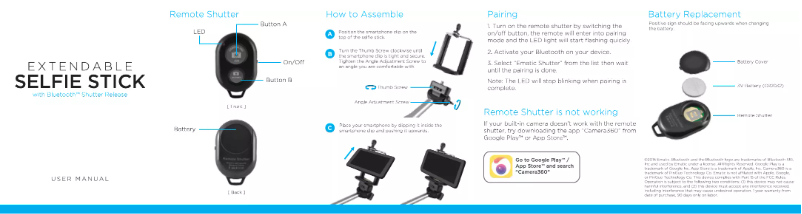 Page 1 of the manual User Manual Ematic ESST304