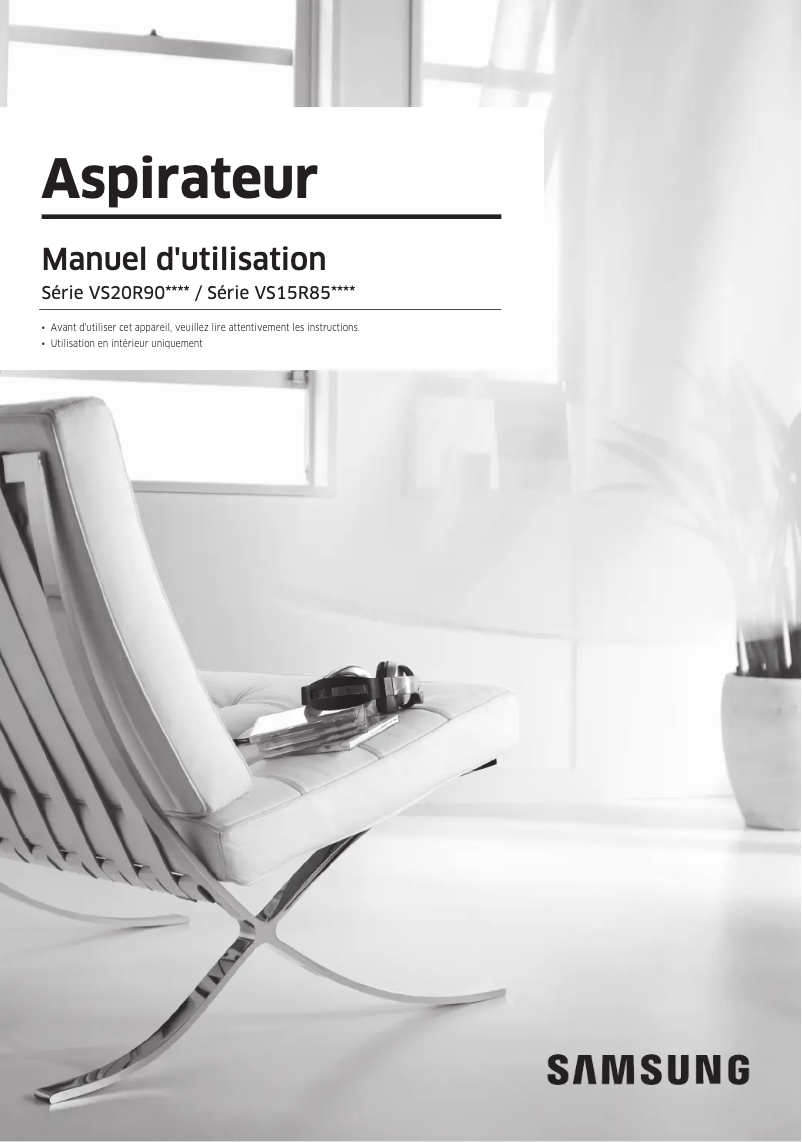 Página 1 del manual Manual de usuario Samsung VS20R9048S3