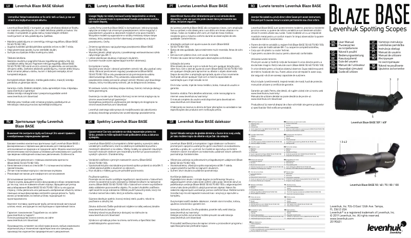 Page 1 de la notice Manuel utilisateur Levenhuk Blaze BASE 50