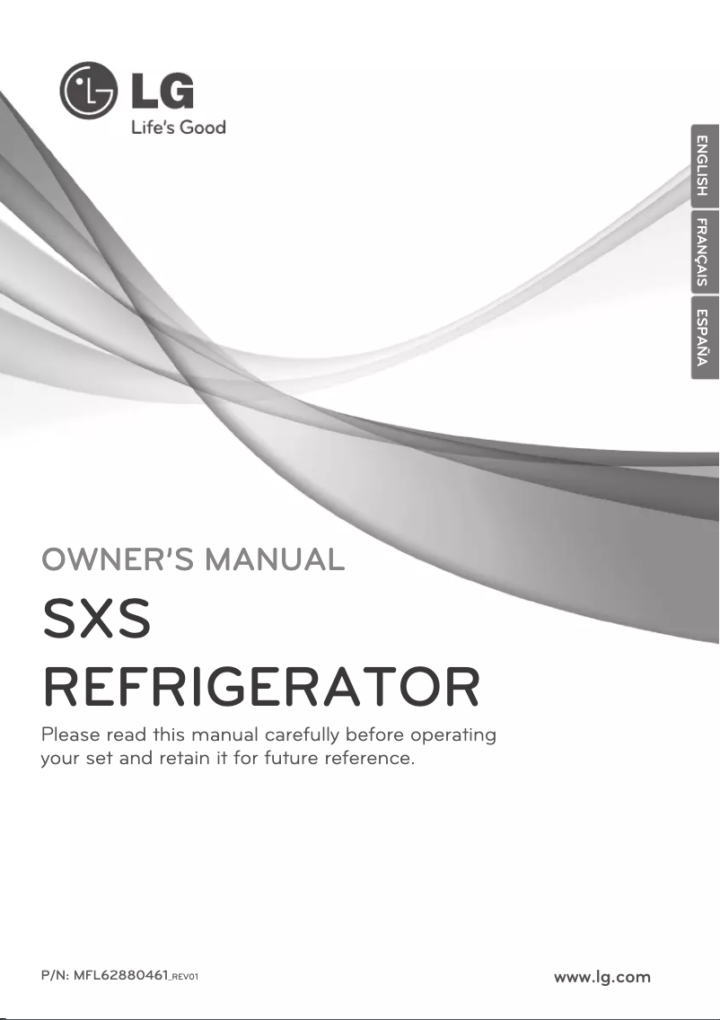 Page 1 de la notice Manuel utilisateur LG GW-L207FLQK