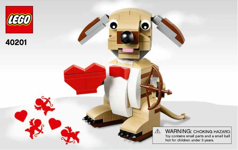 Page 1 de la notice Manuel utilisateur Lego Valentine 40201