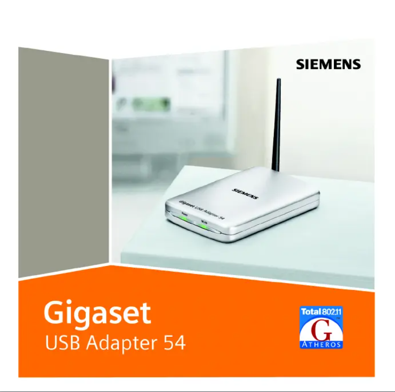 Página 1 del manual Manual de usuario Gigaset USB Adapter